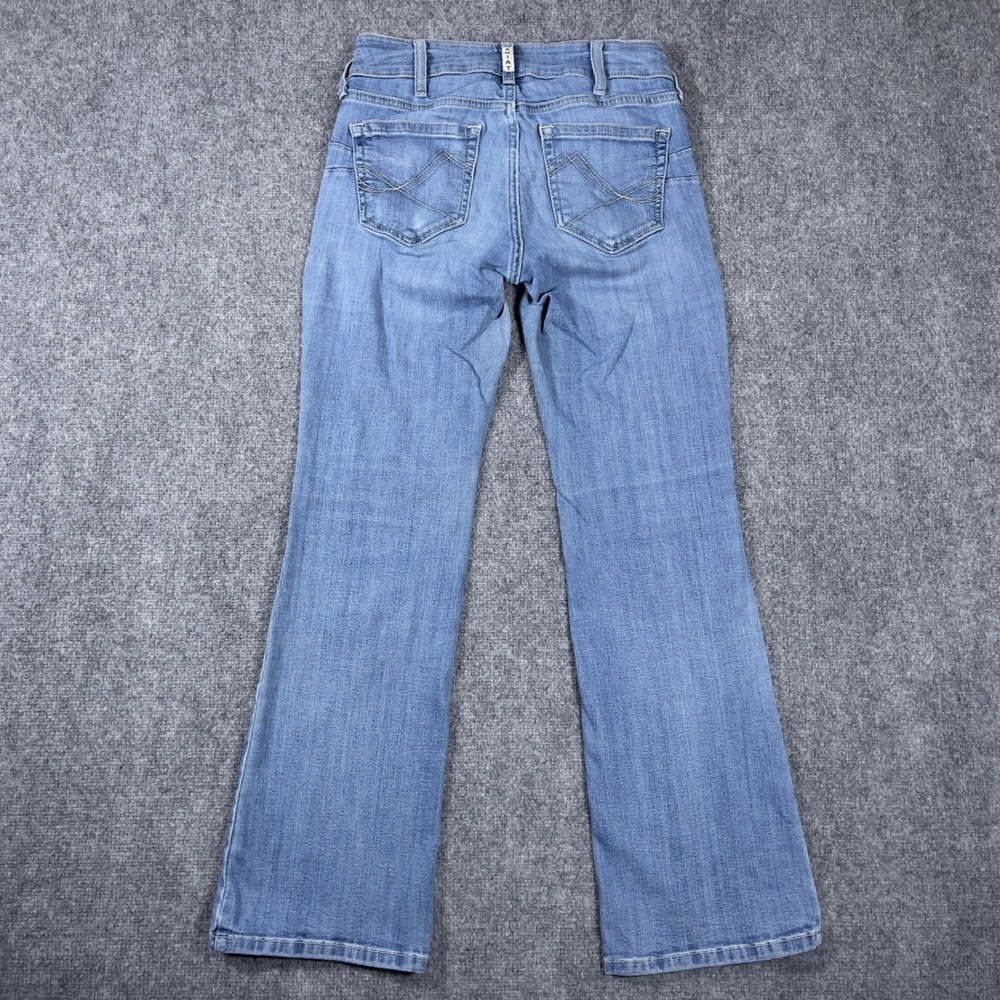 Ariat Bootcut Jeans Womens 28S Blue REAL Maine Mid Rise Denim